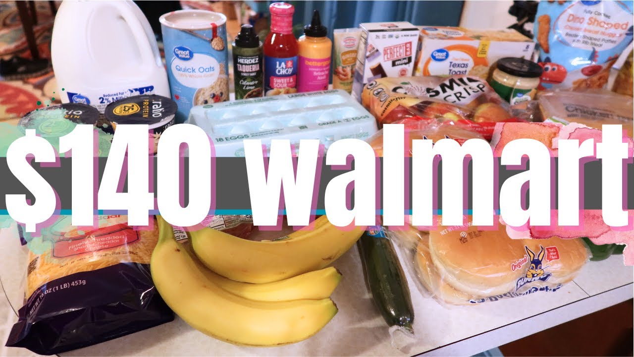Покупка продуктов в Walmart и план питания на 140 долларов | Семья из 4 человек | Январь 2026 года
