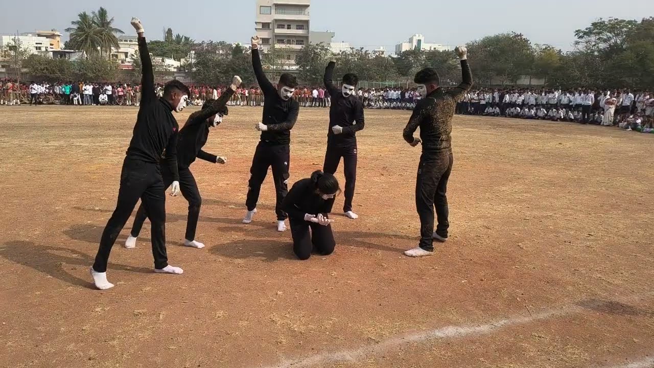मुकाभिनय Republic day Cultural Program SRT Yogeshwari College Ambajogai 
