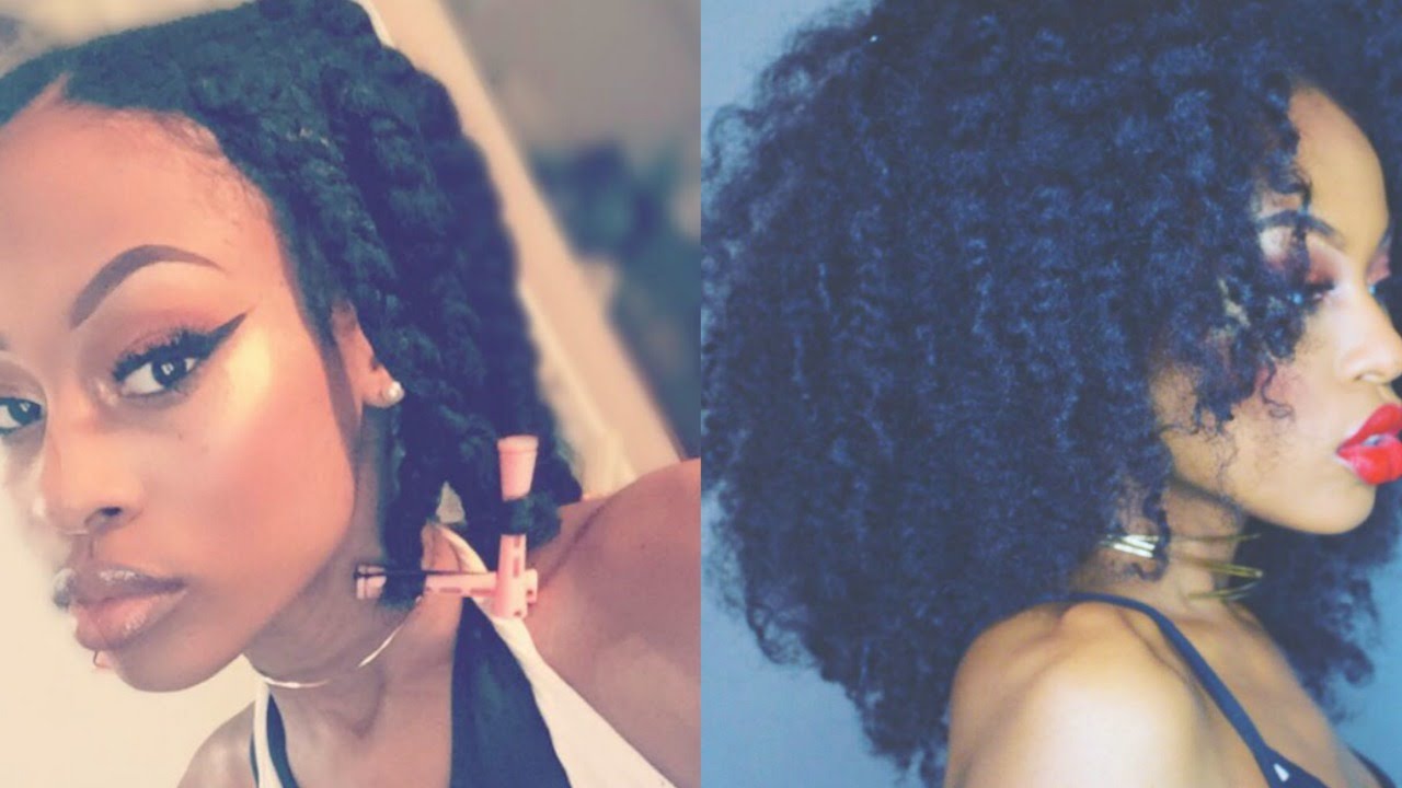 Three Strand Twist Out | Natural Hair
