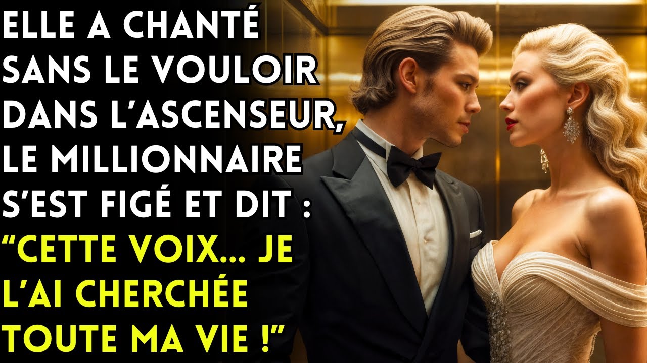STAGIAIRE AVAIT HONTE DE PARLER… MAIS A CHANTÉ EN ASCENSEUR ET LE MILLIONNAIRE L’A ENTENDUE !