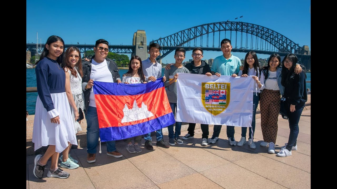 342- BELTEI IR has led 10 BELTEI IS students Grade 11 to join study tour in Australia for 12 days