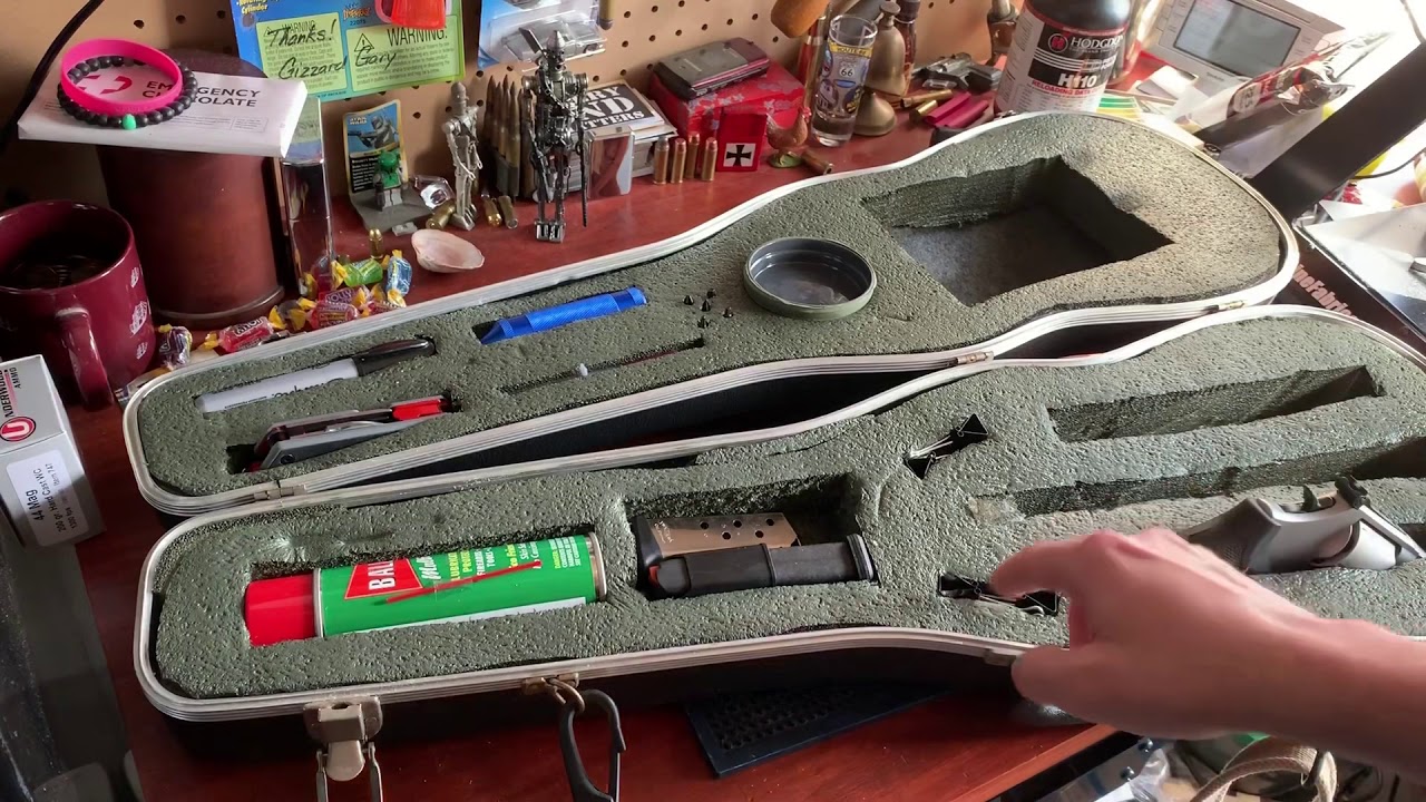 Taking a look at my custom violin case gun case, range bag and talking about how I made it possible