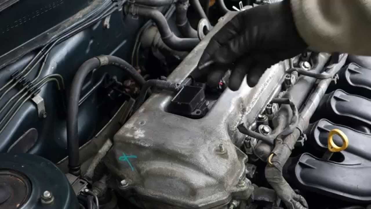 How to repair broken ignition coil easy way Toyota Corolla. Years 2000 to 2015. Code The P1305 code