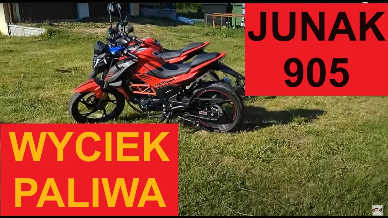 Junak 905 rocznik 2023. Wada fabryczna.