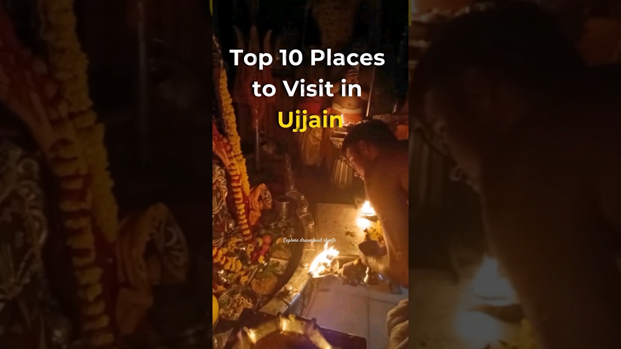 Top 10 Places to visit in ujjain #new #trending #youtubeshorts #shorts