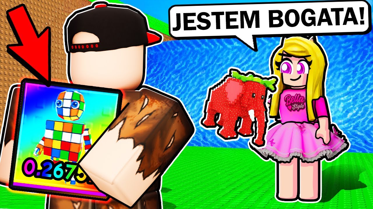 TROLLUJĘ MOJĄ DZIEWCZYNĘ UDAJĄC BIEDNEGO w ESCAPE TSUNAMI FOR BRAINROTS w Roblox...