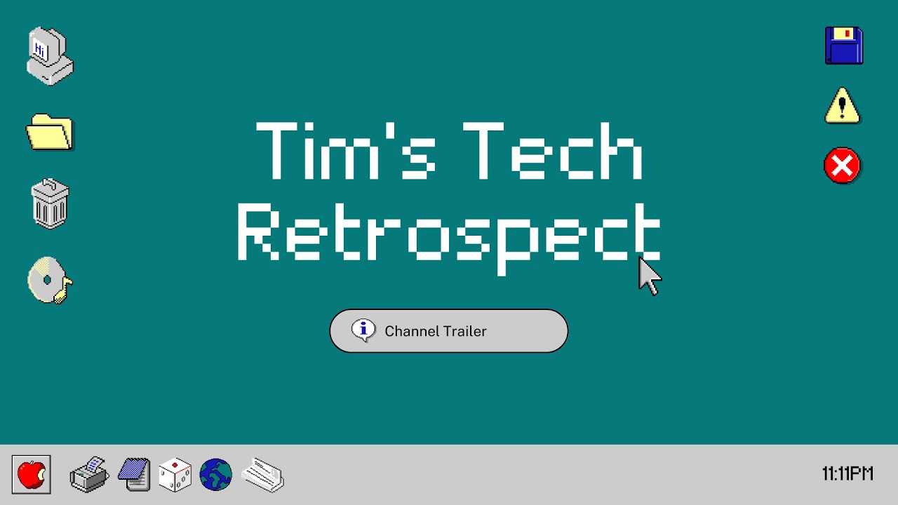 Welcome to Tim's Tech Retrospect: A Journey Through Retro Computing