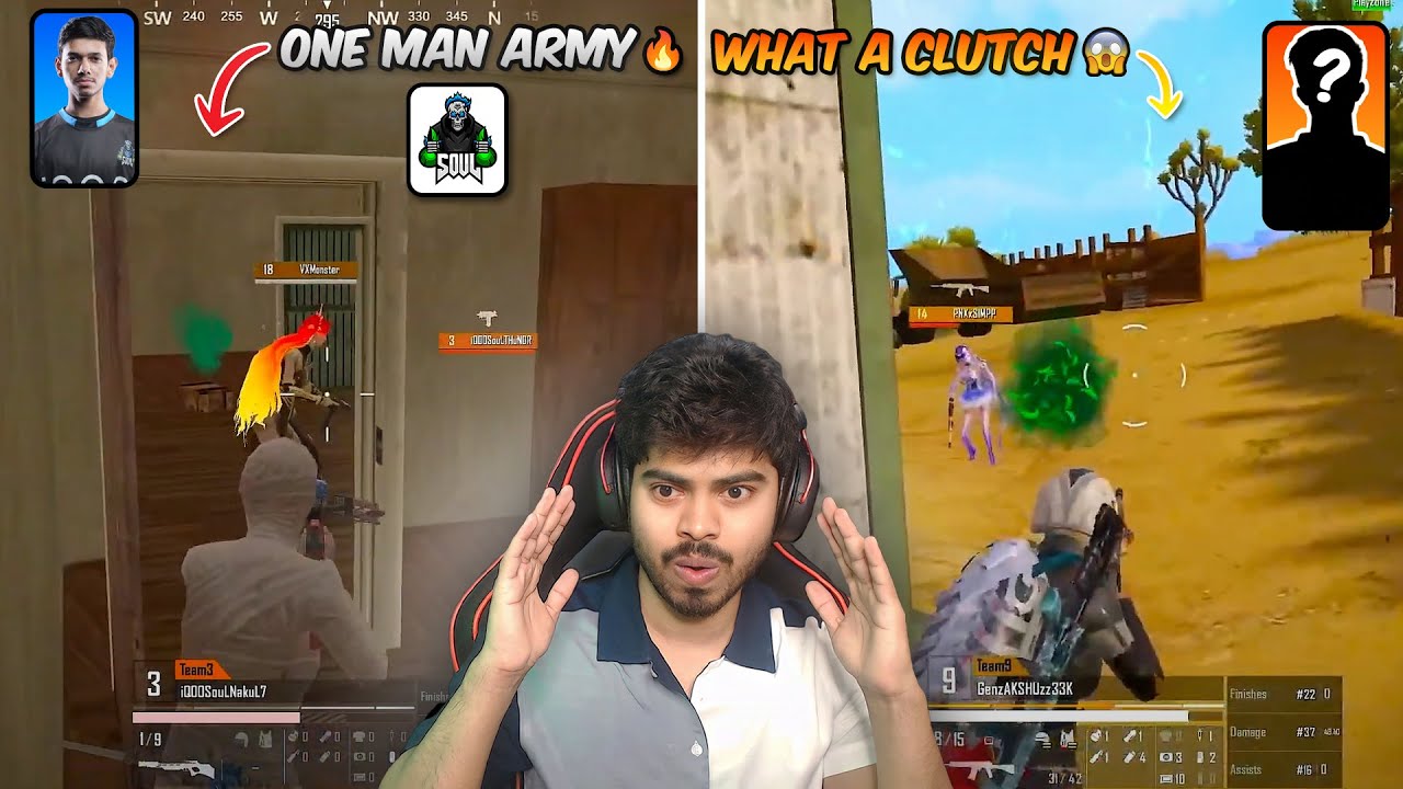 ONE MAN ARMY! SOULNAKUL Dominates 🔥 Akshu INSANE Close-Range