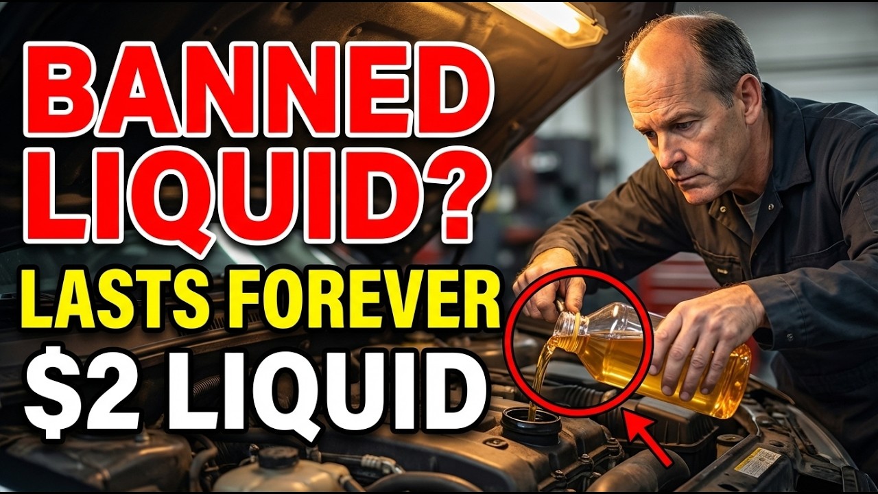 $2 Japanese Liquid Makes ANY Engine Last 500k Miles. No Mechanic. MECHANICS WANT THIS DELETED