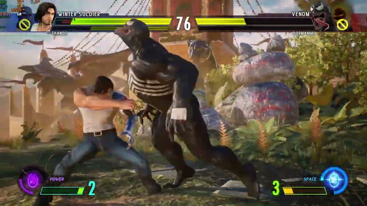 MSI CLAW A1M MARVEL VS CAPCOM INFINITE TEST