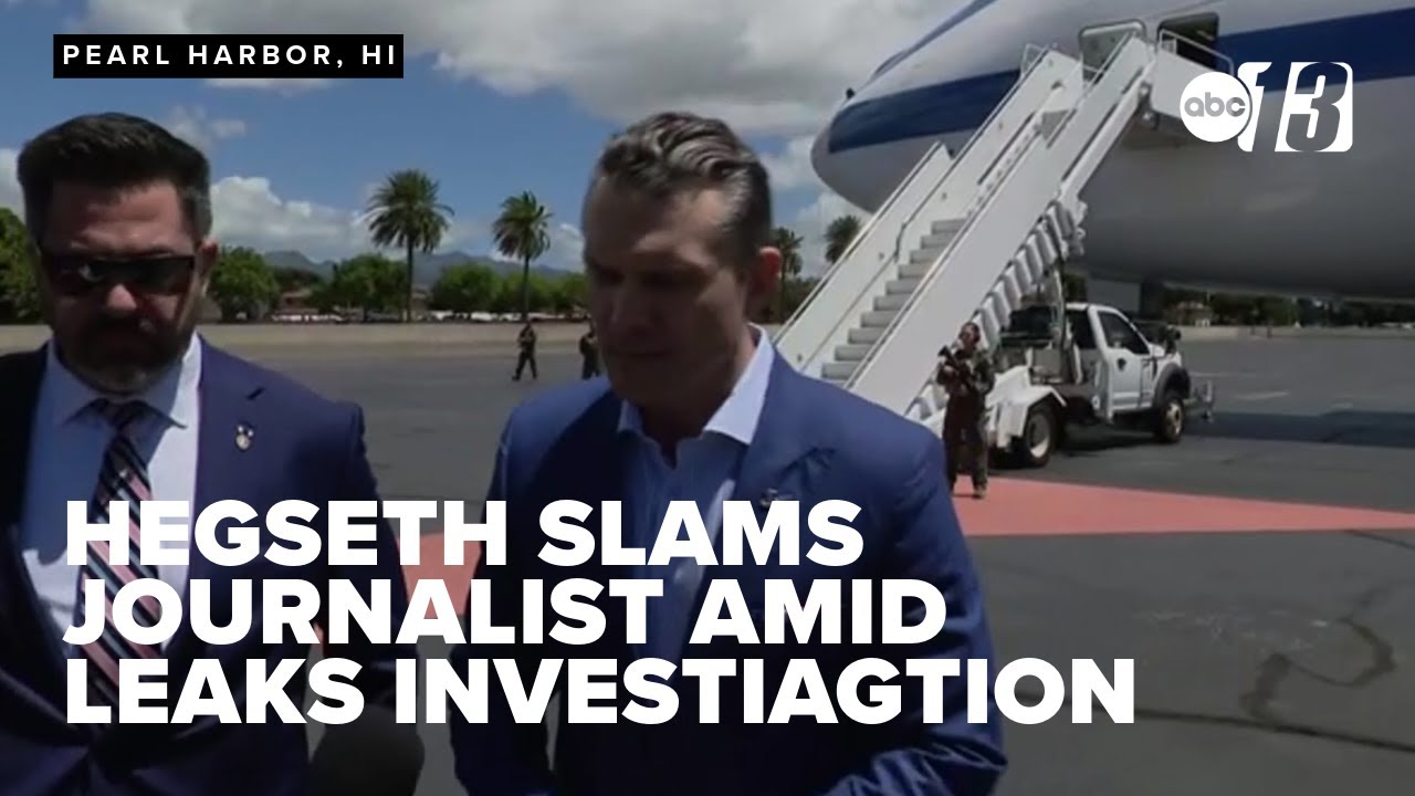 Hegseth slams journalist, defends efforts against Houthis amid bombshell leaks investigation