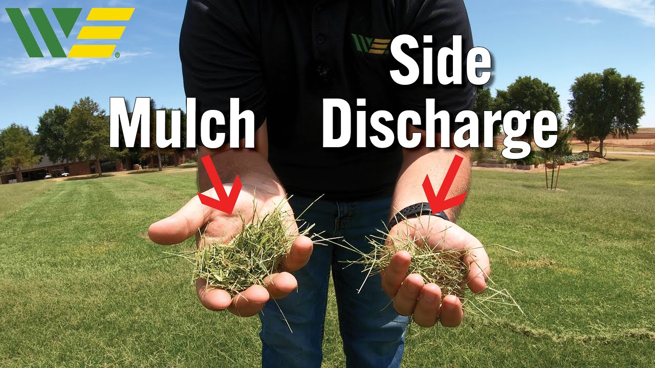 Mulching vs Side Discharge | John Deere Mower Mulch on Demand Demo