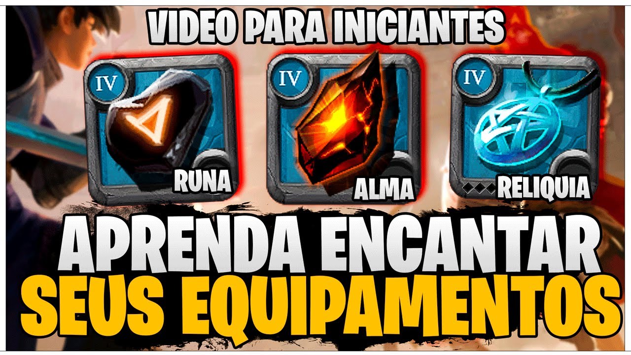 COMO ENCANTAR OS EQUIPAMENTOS - Albion Online