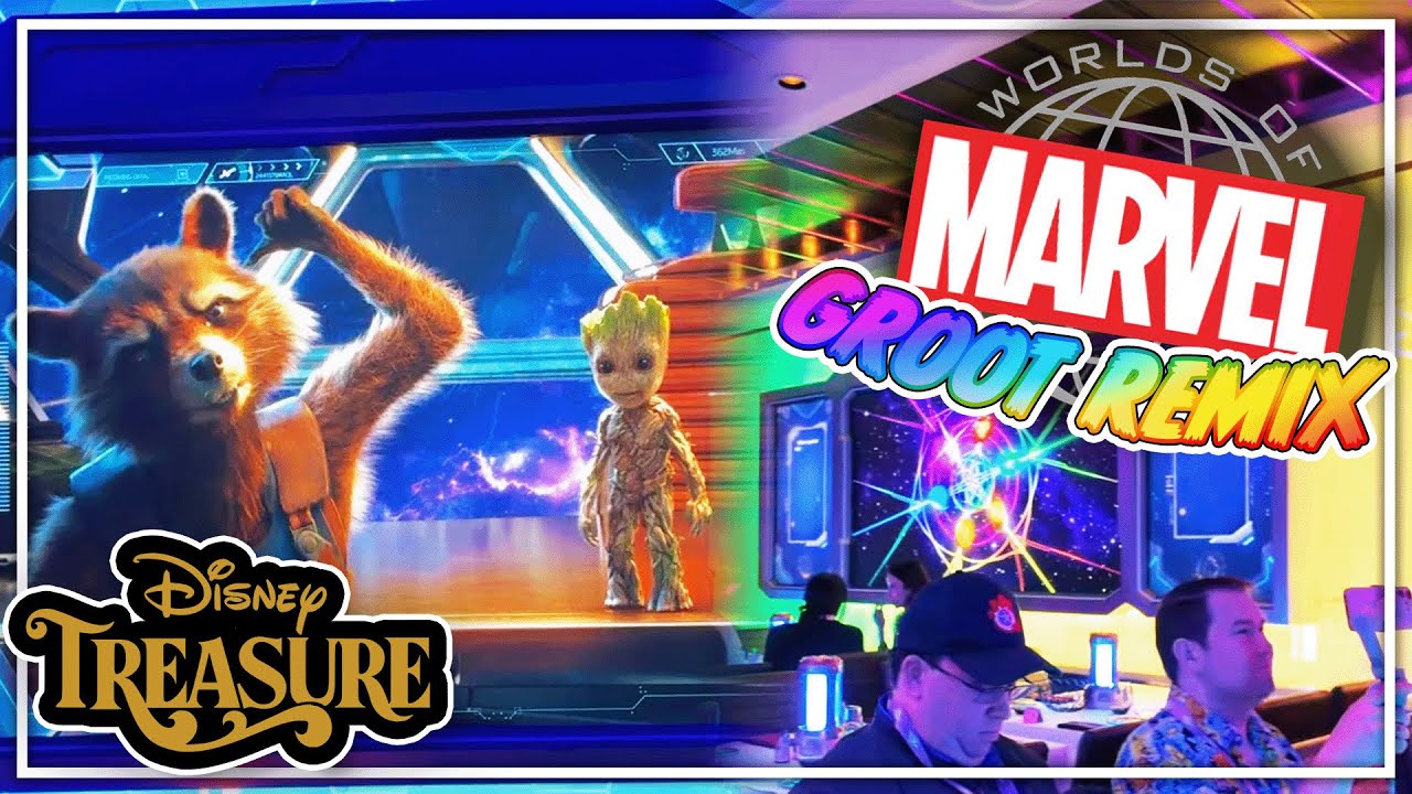 Marvel Celebration of Heroes: GROOT REMIX! - Full Show from Worlds of Marvel on Disney Treasure