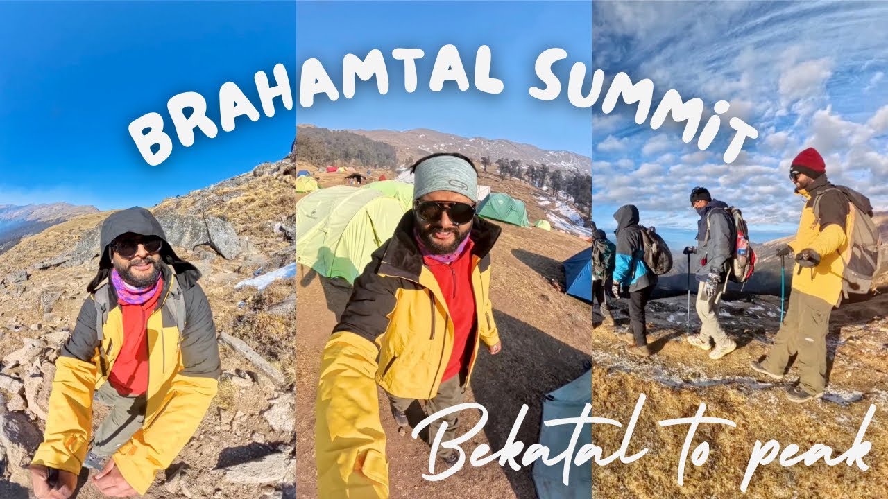 Brahamtal Trek summit ||Bekatal lake to summit|| A journey to Top mountain||