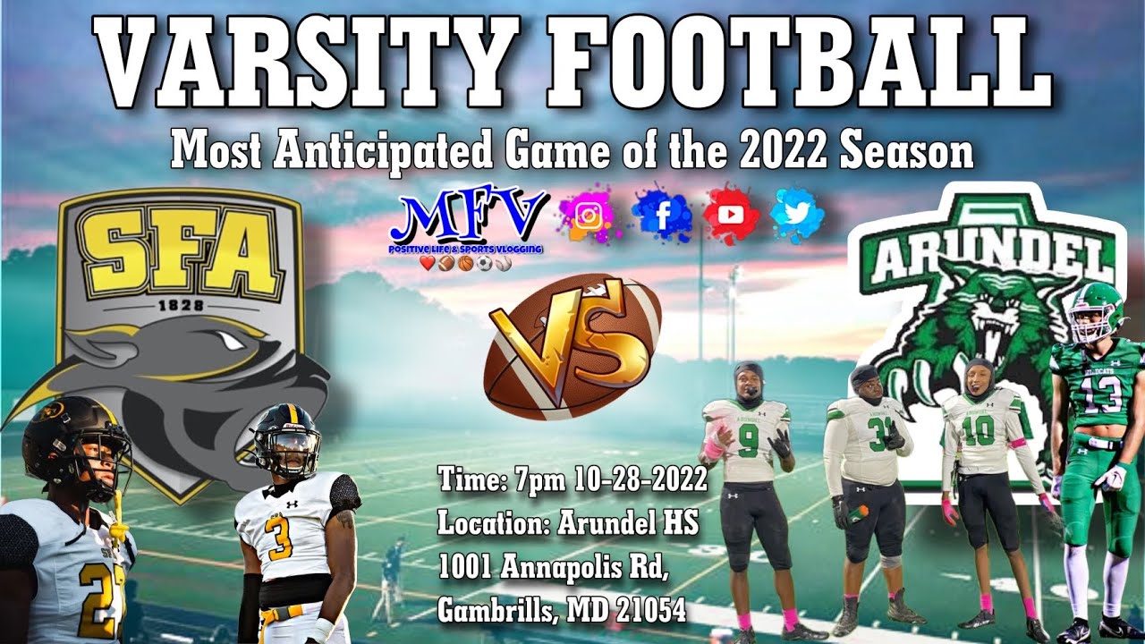 🏈🏈  MOST ANTICIPATED GAME OF THE SEASON | St. Frances vs Arundel | Positive Football