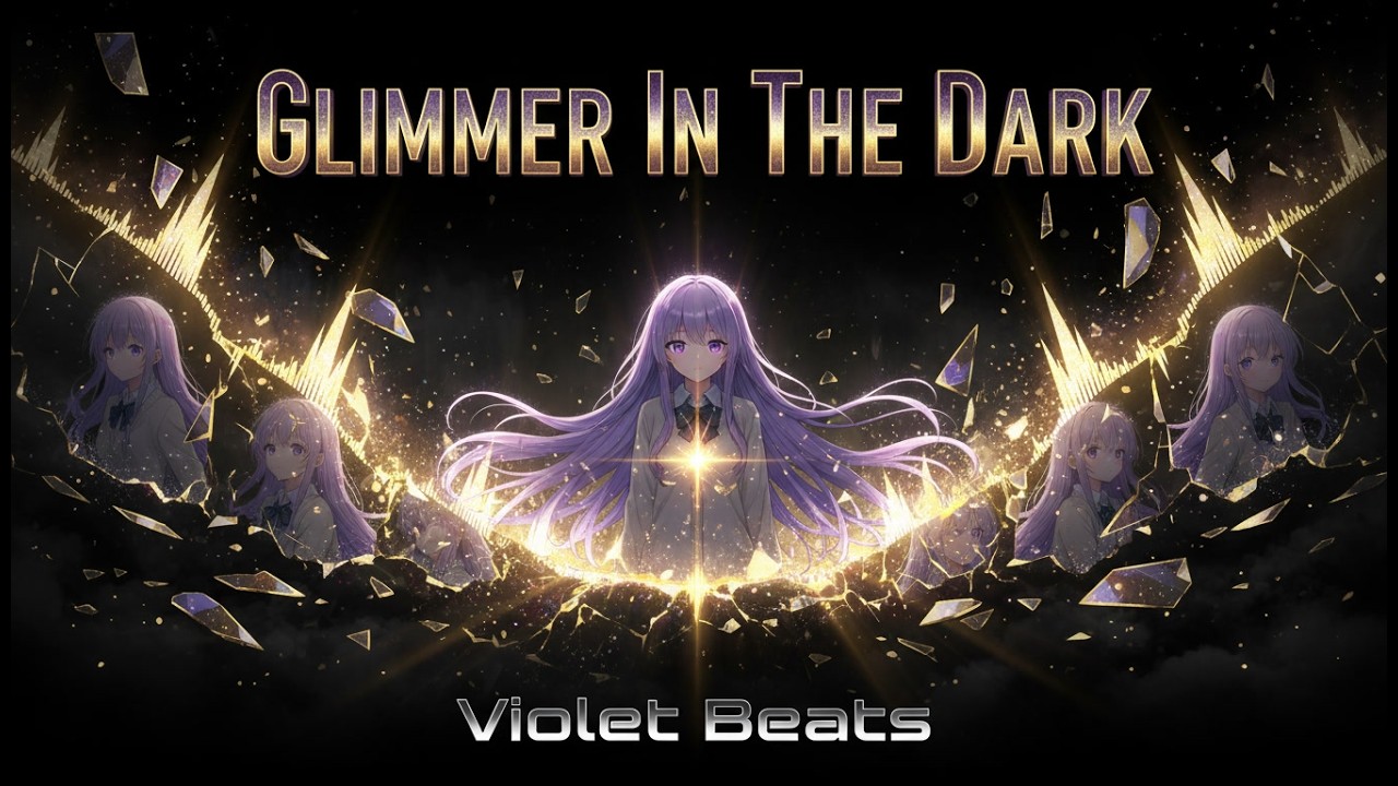 Glimmer In The Dark - Cinematic Emotional EDM - Spark to Epic Glow-Up- Violet Beats (Official Video)