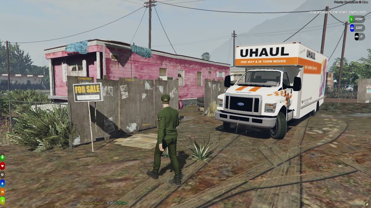 MOVING FROM SANDY SHORES TO PALETO BAY IN GTA5 RP!! (FiveM)
