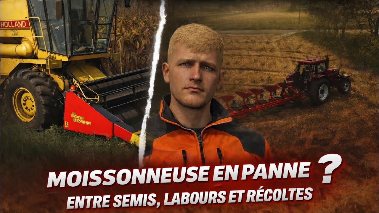 | LA FERME DU PAVILLON | PANNE AVEC LA TX32, ON SE DÉPÊCHE AVANT LA PLUIE.. 