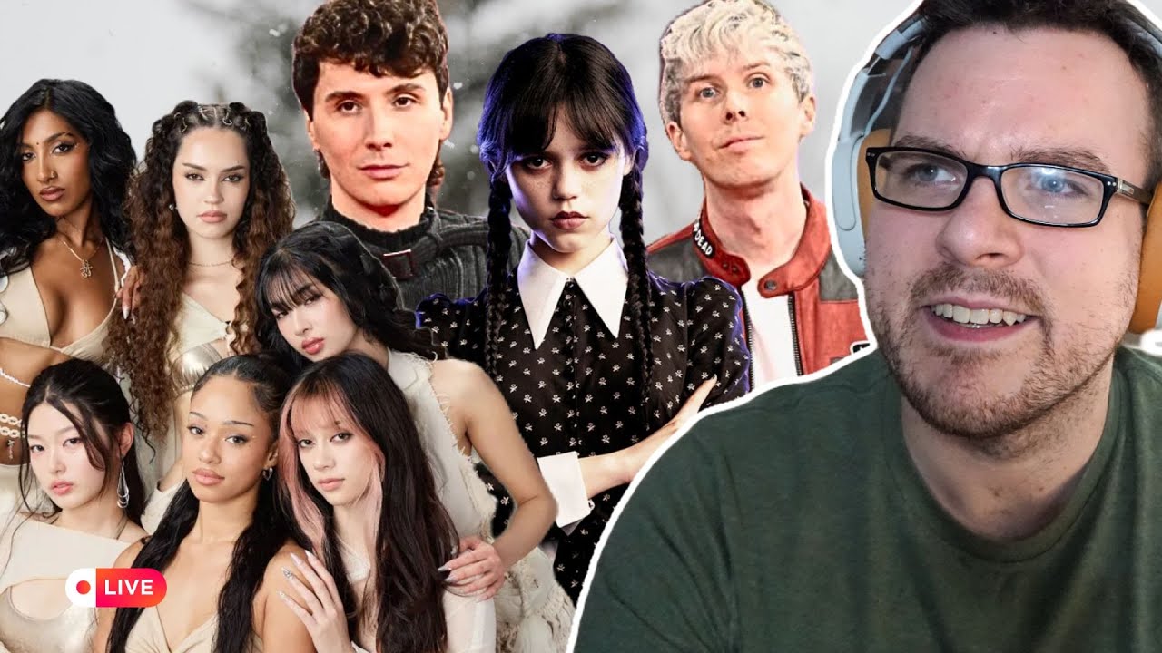 Reacting to Dan and Phil (Banana Bread), KATSEYE, Wednesday, Fruits Basket, & Jeremy Jordan edits!