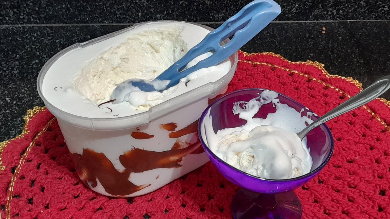 SORVETE DELICIOSO FEITO COM UMA ETAPA SÓ