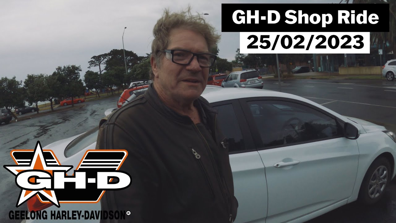Geelong Harley-Davidson Shop Ride! 25/02/2023