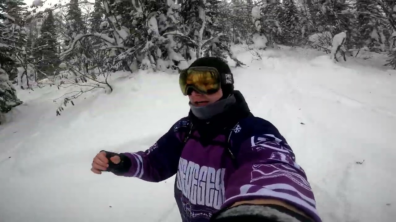 Спуск вне трассы Асыр // Шерегеш 2026