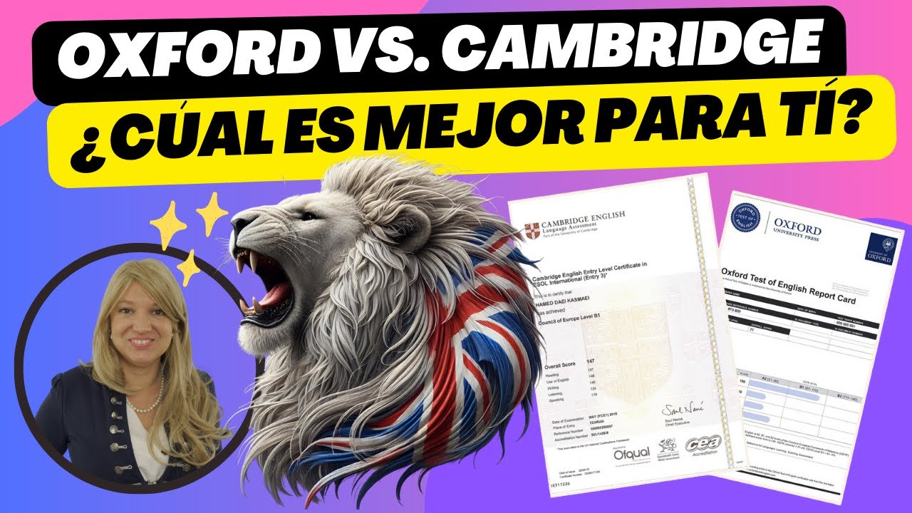 🎯 Oxford Test o Cambridge B1, B2, C1: Las 7 diferencias que lo cambian TODO. 🚀