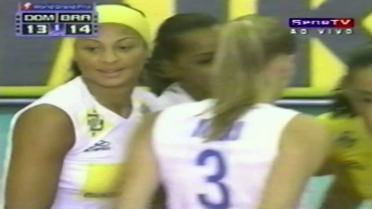 GRAND PRIX 2006 BRASIL DOMINICANA VÔLEI FEMININO