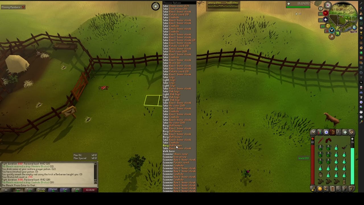 OSRS Cow Boss