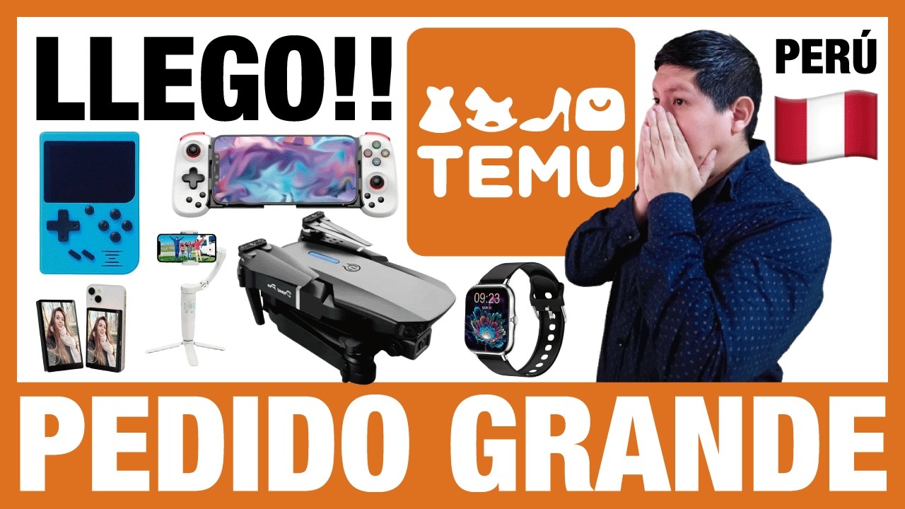 ✅ MEGA UNBOXING DE TEMU 🛍️ LO QUE PEDÍ VS LO QUE RECIBÍ 😱