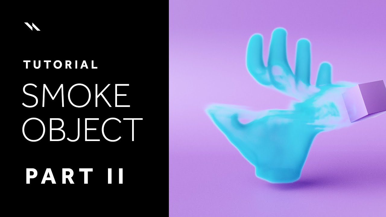 Turn any 3d object into smoke - Part II | Cinema4D &Turbulence FD Tutorial