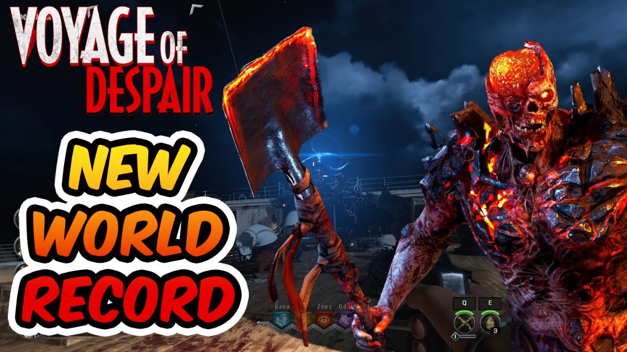 [WR] Call Of Duty Black Ops 4 Voyage of Despair EE Speedrun Megas  FORMER World Record 36:38