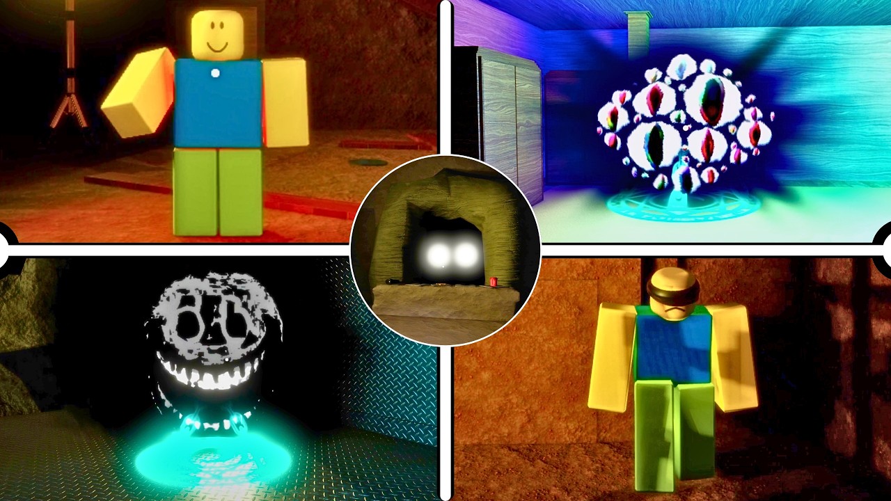 Roblox DOORS But Kinda Cheap and Shorter - Full Walkthrough | Floor 1 & Floor 2