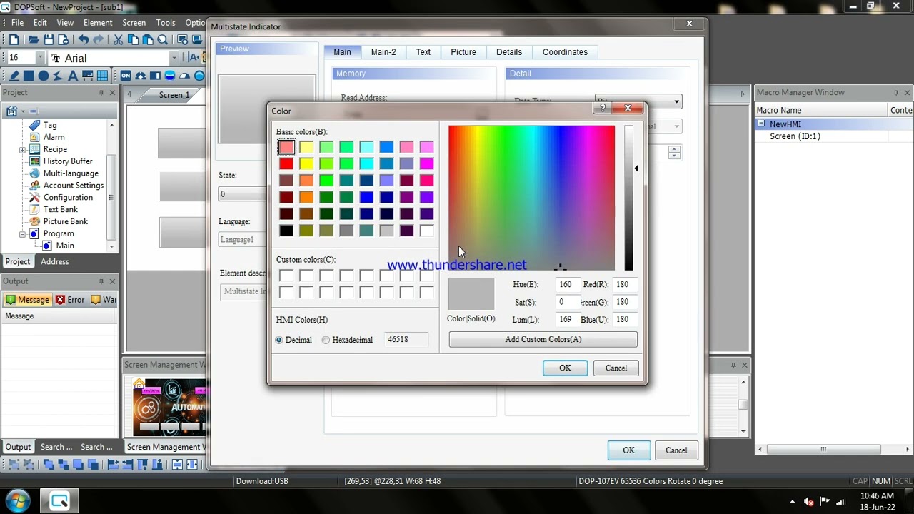 DOPsoft Tutorial | Part-2 | Creating subscreen