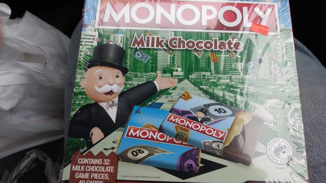 monopoly milk chocolate 🍫edition