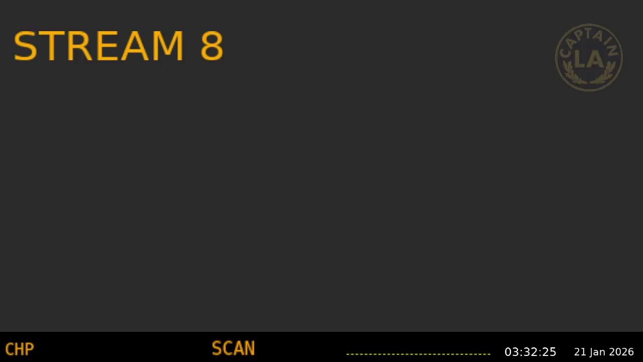 Stream 8 - CHP - LA Captain - Eighth Scanner Feed - 21-Jan-2026 - Stream 8
