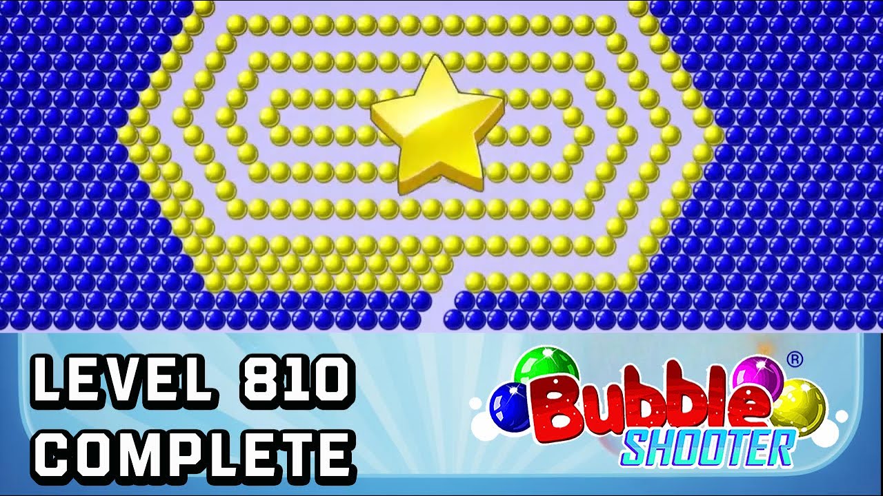 🔥 Bubble Shooter Classic Pop 🟢 Level 810 – Step-by-Step Guide to Victory 🎯 Bubble Shooter Game Play