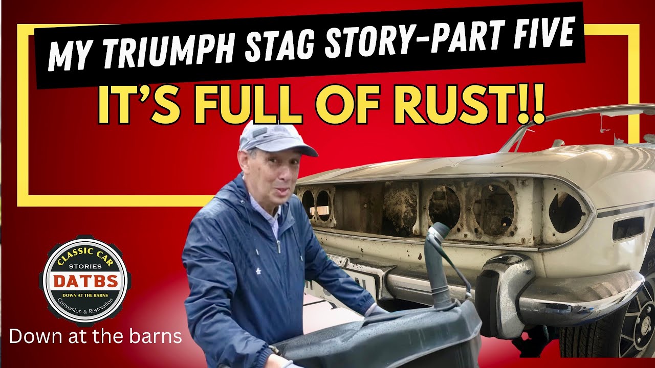 What's The BEST Way To Remove RUST From My Triumph Stag