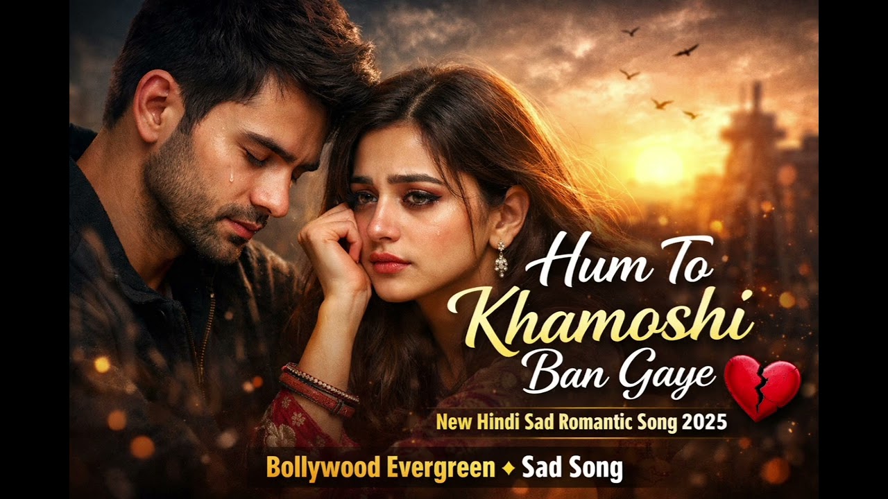 Hum To Khamoshi Ban Gaye 💔 | New Hindi Sad Romantic Song 2025 | Bollywood Evergreen Sad Song