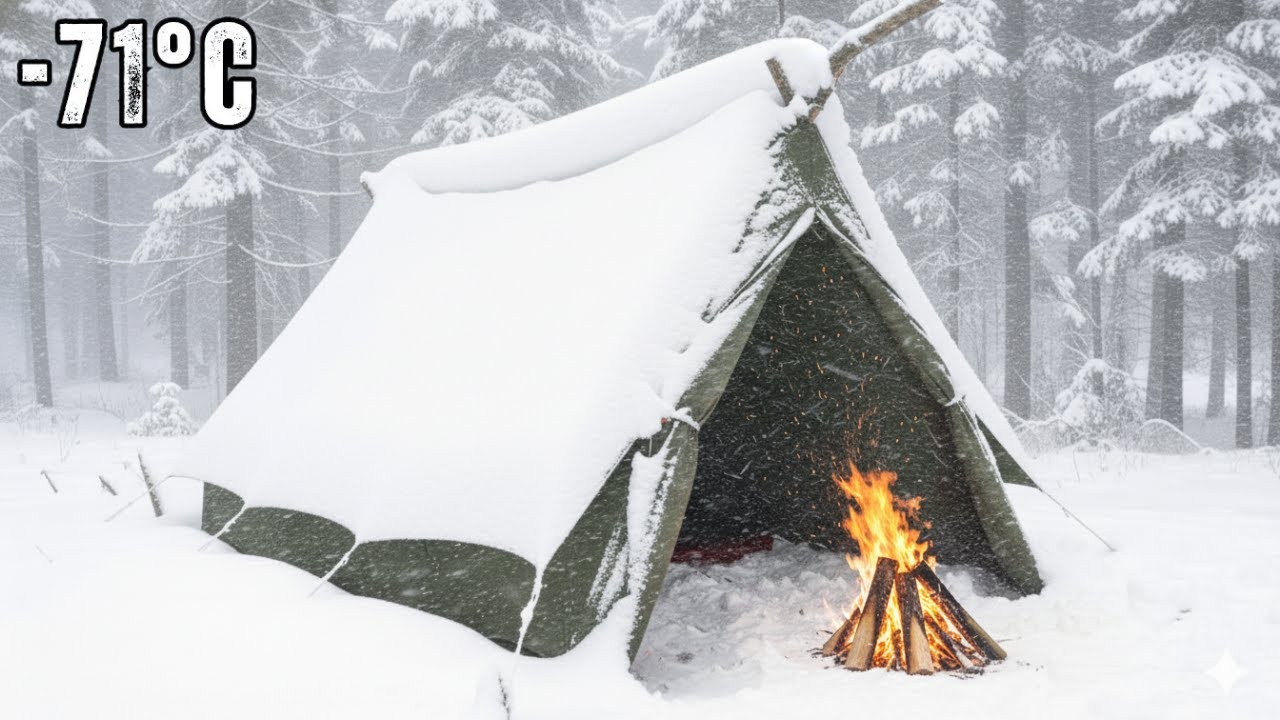 I Survived -71&deg;C SIBERIA's DEADLIEST Winter without Sleeping Bag or Hot Tent