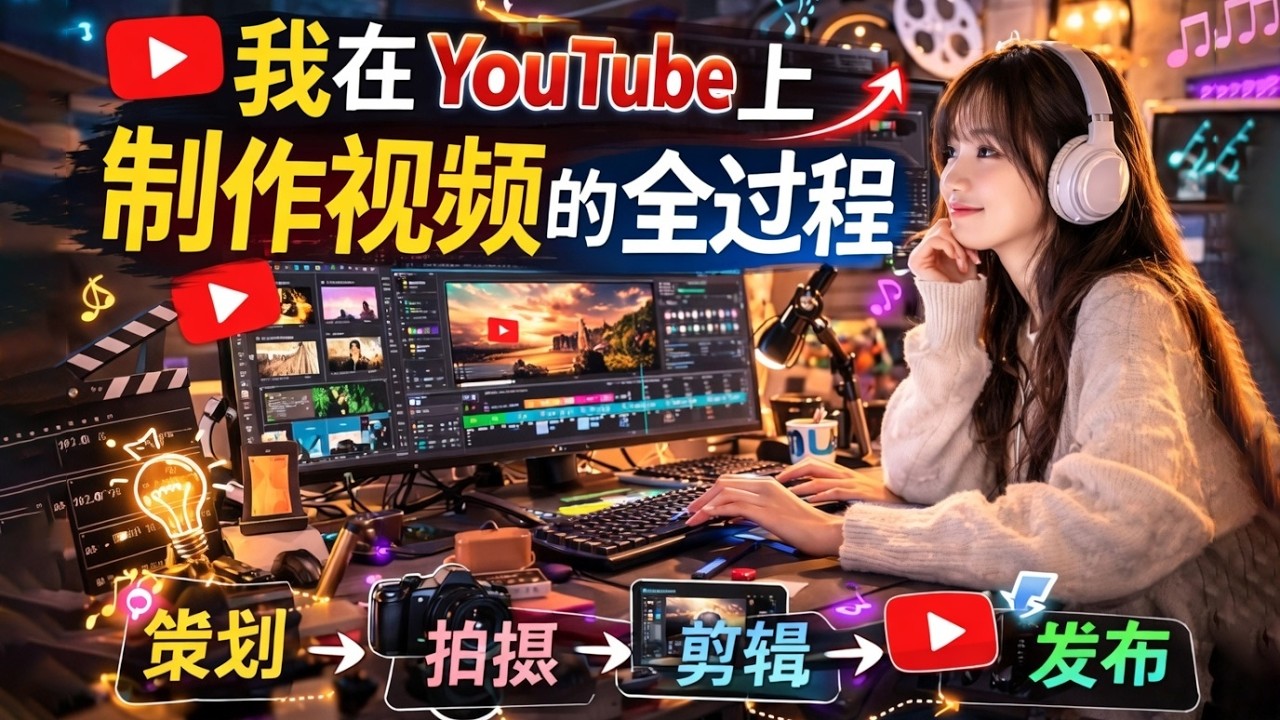 幕后揭秘：我的频道是如何制作轻松舒缓的萨克斯音乐视频的——我的频道视频制作流程
