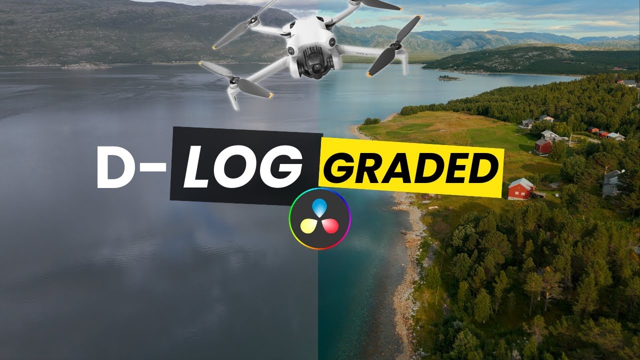 DJI D-Log Color Grading &ndash; Alles was du wissen musst | DaVinci Tutorial - einfach erkl&auml;rt