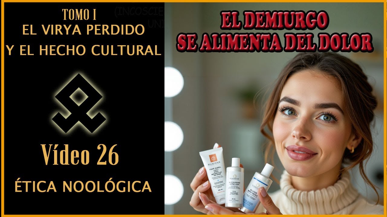 26.EL DEMIURGO SE ALIMENTA DEL DOLOR. EL VIRYA PERDIDO Y EL HECHO CULTURAL.ETICA NOOLOGICA DE LA SH