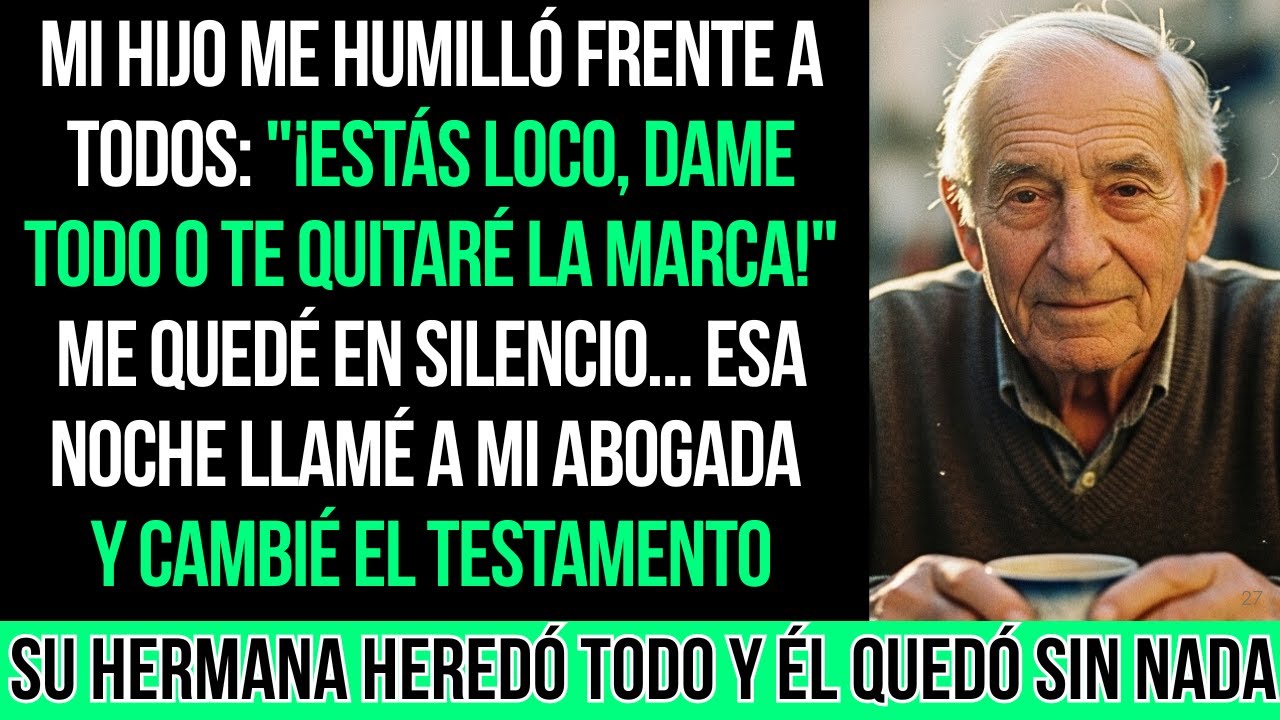 Regresé Del Funeral Para Decirle A Mi Hijo Y A Mi Nuera Que Heredé Tres Ranchos De Mi Padre Y…