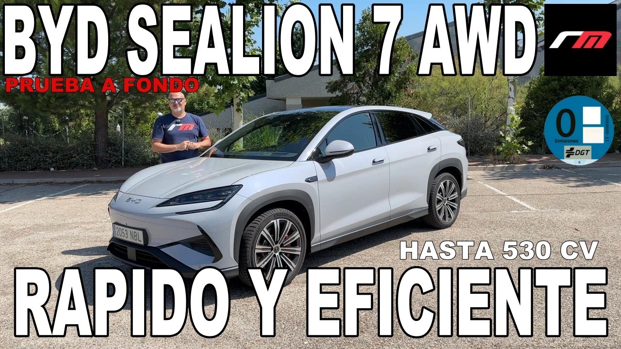 BYD SEALION 7 4.3 AWD | BEV SUV-D | ELÉCTRICO | PRUEBA A FONDO | revistadelmotor.es