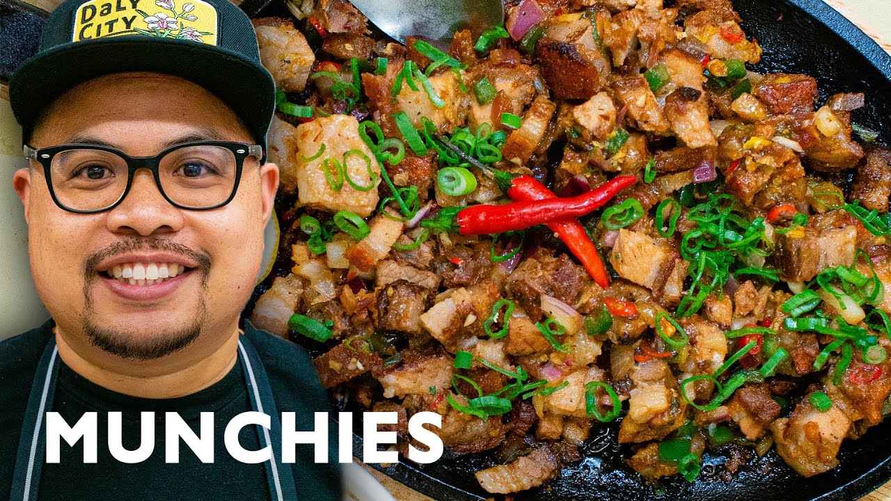 Lechon Kawali Sisig from Señor Sisig