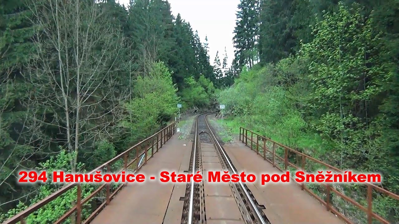 Trať 294 Hanušovice - Staré Město pod Sněžníkem