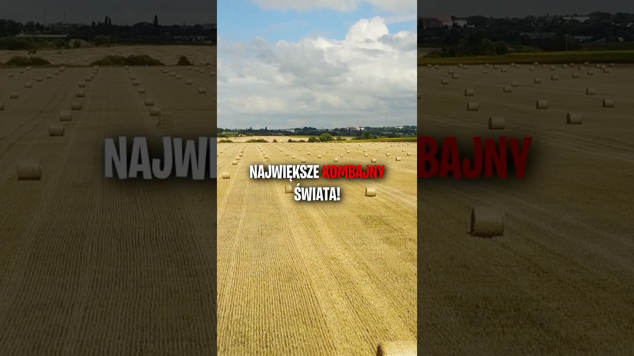 NAJWIĘKSZE KOMBAJNY ŚWIATA 🌍🚜
