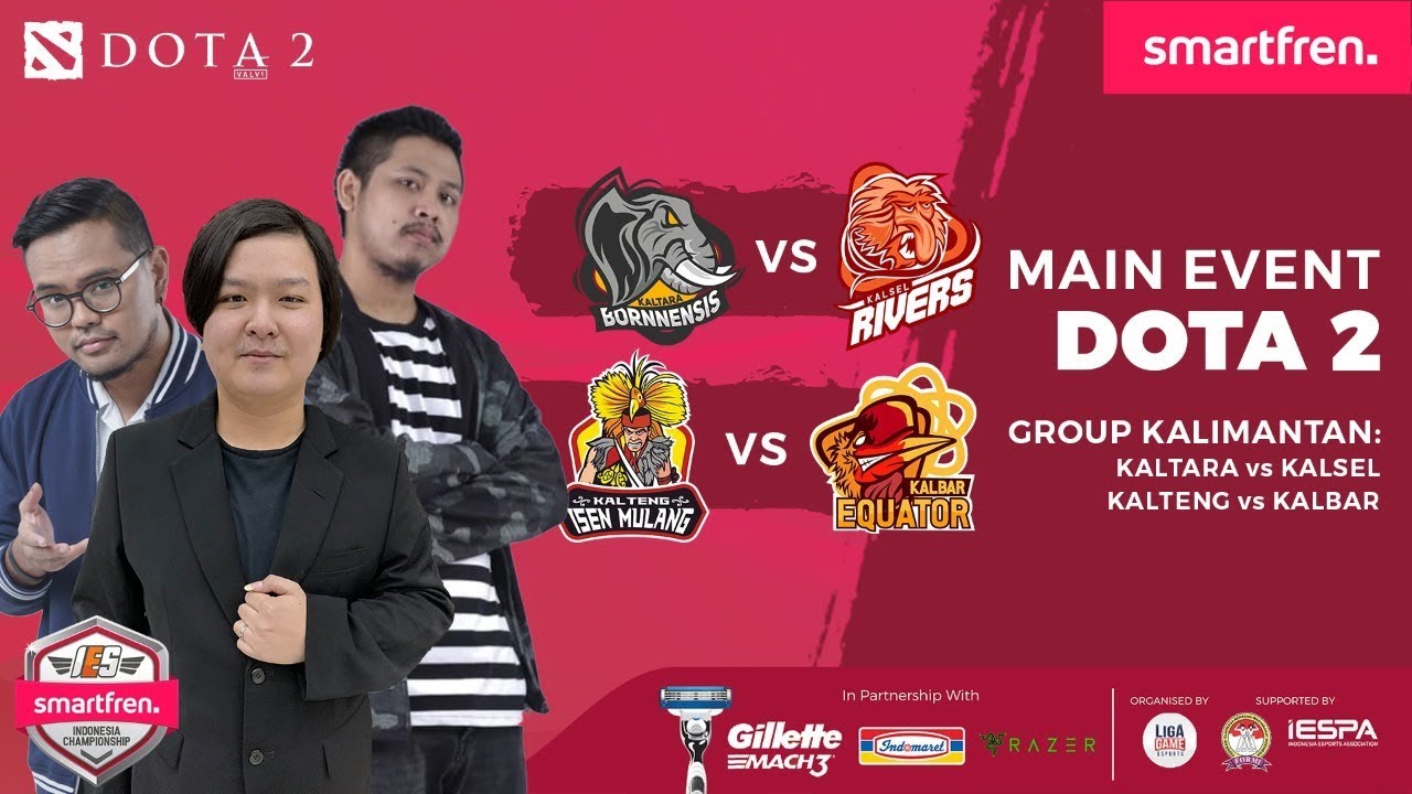 COKI MUSLIM | KALTARA vs KALSEL | SMARTFREN IES | DOTA 2 LIVE